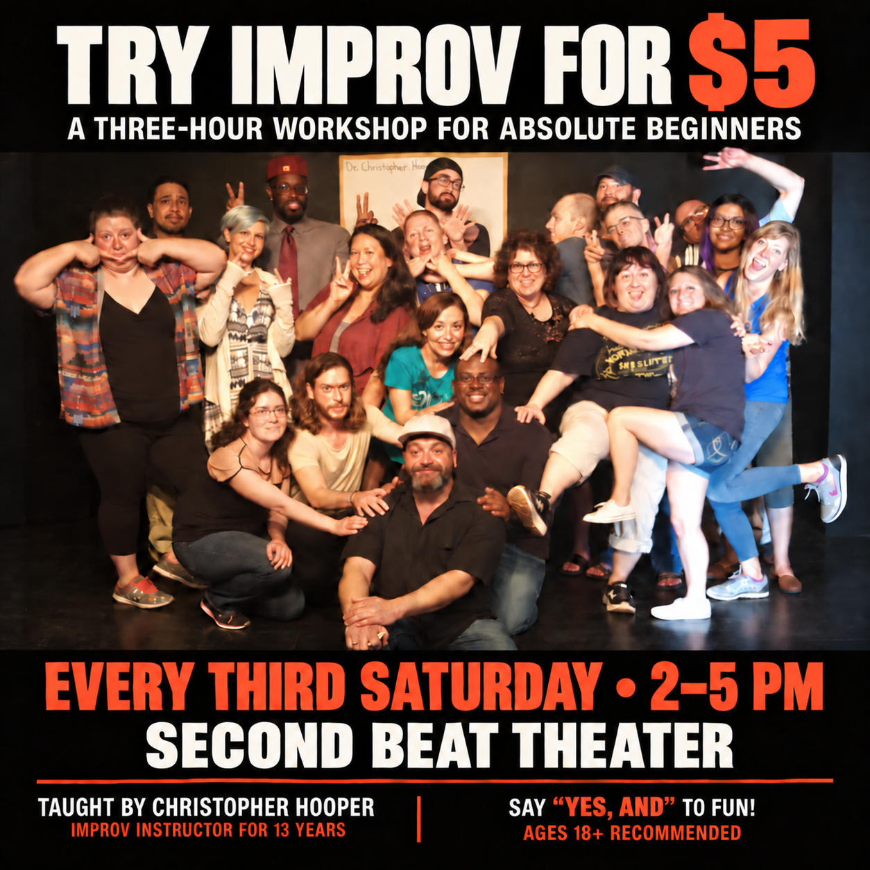 Intro to Improv Drop-In Workshop